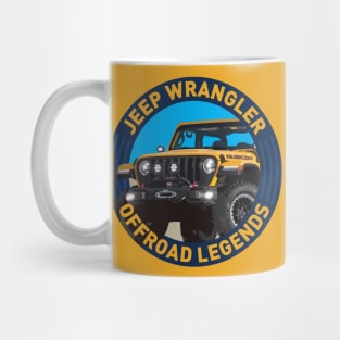 4x4 Offroad Legends: Jeep Wrangler Rubicon Mug